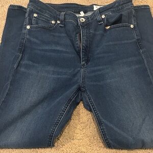 rag & bone Women's High Rise Jeans - Dark Blue